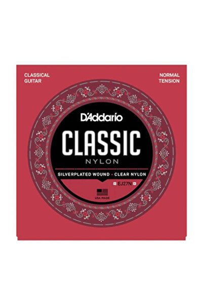 Daddario Dadario Ej 27 Klasik Gitar Teli