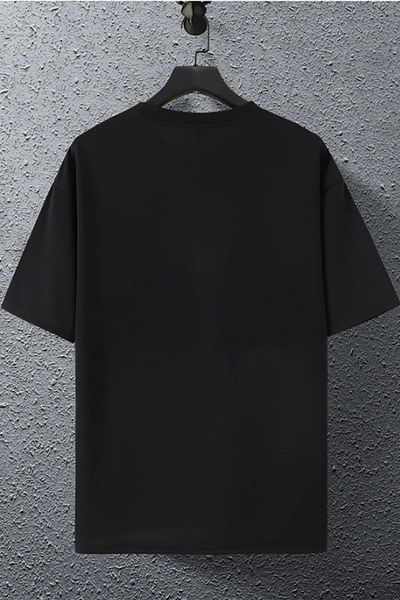 macklin Unisex Γυναικείες Ανδρικές μπλούζες King Quenn Lover Couple Combination Design Oversize Tshirt 2-pack