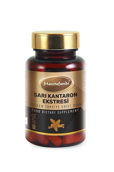 Mecitefendi St. John's Wort Extract Helps Relieve Head Muscle and Joint Pain 60 Capsules