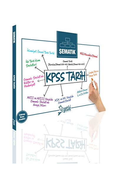 Yetki Yayıncılık Şematik Kpss Tarih Yetki Yayınları 2025