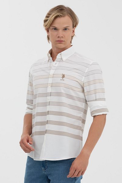 U.S. Polo Assn. Βάση. Πόλο ανδρικό αθλητικό μπλουζάκι Regular Fit Hımana G081gl004.000.1579397