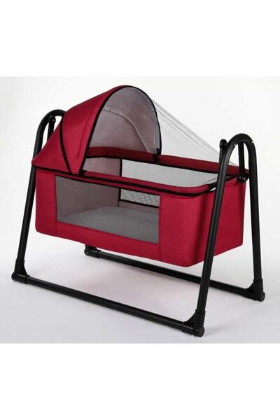 Özlem Baby Keten Fileli Beşik