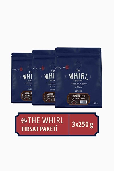 The Whirl فلتر اسبريسو من برونيت - 441°مجموعة القهوة الأساسية المكونة من 3 قطع