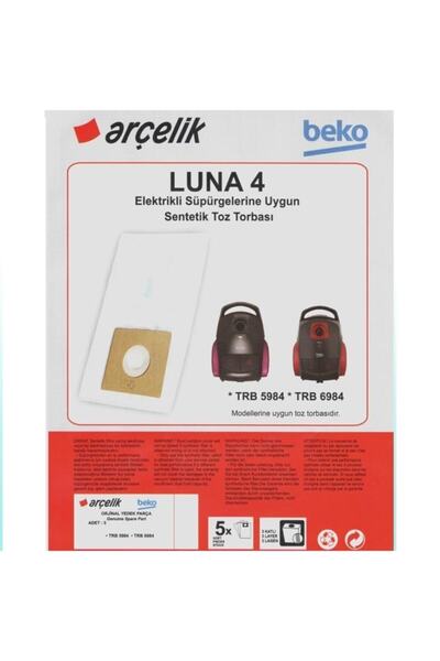 Arçelik Trb 6984 A Orijinal Toz Torbası 5 Adet