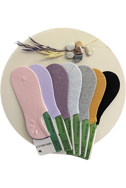 Missbella Socks Set de 6 șosete invizibile din bambus