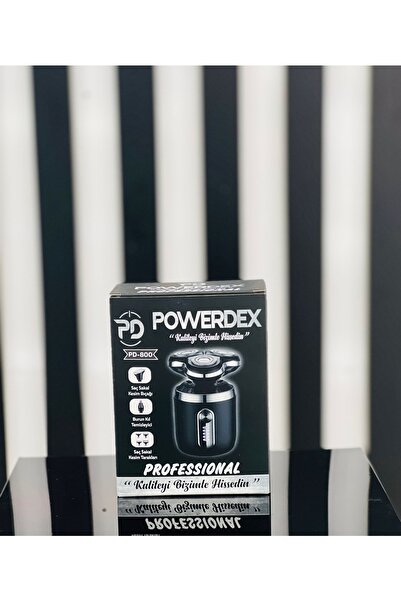powerdex Aral Profesyonel 3'lü Erkek Bakım Seti Traş Makinası