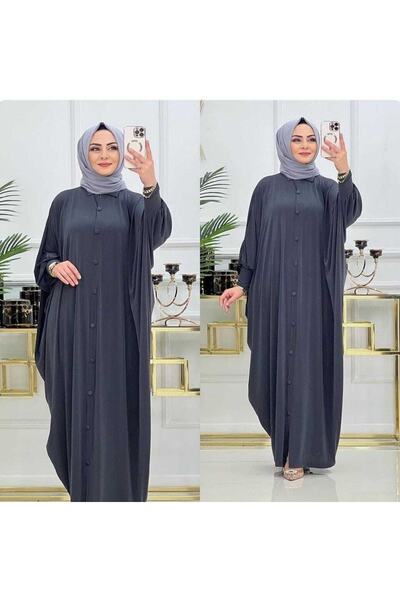 Tactus Minunat cu mânecă liliac cu nasturi în față, lungă Sandy Ferace