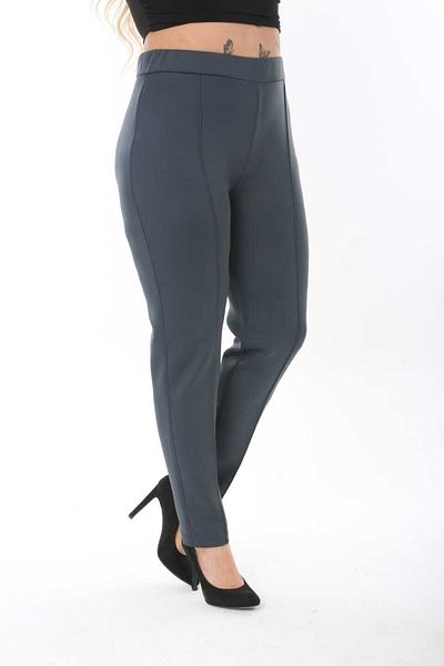 Esina Women &Apos; S Trousers with Scuba Fabric - Diver Ankle Length, Iron Stitching