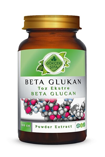 Gökçek Şifa Beta Glukan Toz Ekstresi 100 gr Cam Kavanoz