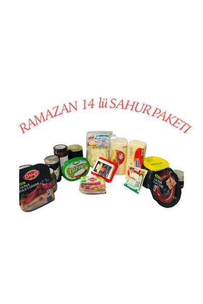 Kınalıkuzu Ramazan Kumanyası Sahur Kahvaltı Seti (14 PAKET)