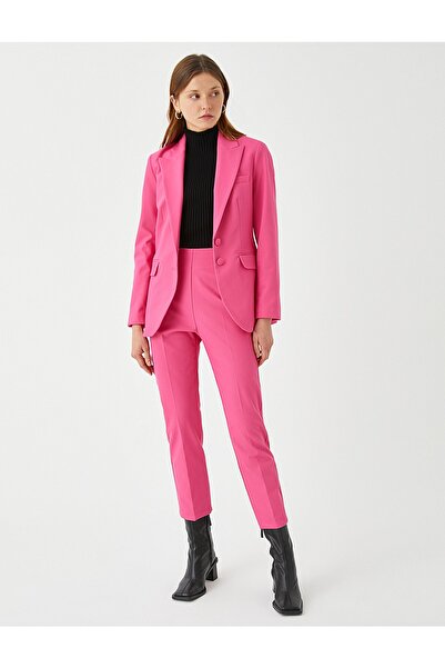 Koton Side Zipper Fabric Trousers