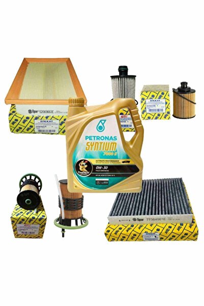 Genel Markalar Fiat Egea Euro 6 1.3 Multijet Uyumlu  Filtre Bakım Seti 2016-2...