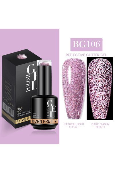 Born Pretty Pro New Serıes 15 Ml Reflectıve Flash Uv Gel ( Yeni Seri Reflektörlü Kalıcı Oje)