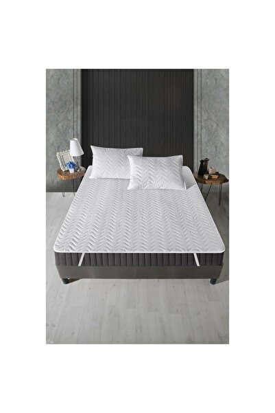 MEŞELİ TEKSTİL Kapitone Köşe Lastikli Sıvı Geçirmez Yatak Alezi