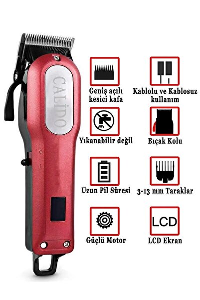 Insua Traş Makinesi Insua Hk-700 Saç Sakal Kesme Makinesi