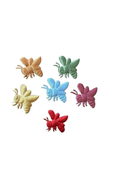 e tuhafiye 50 лазерно изрязани цветни фигурки на пчели