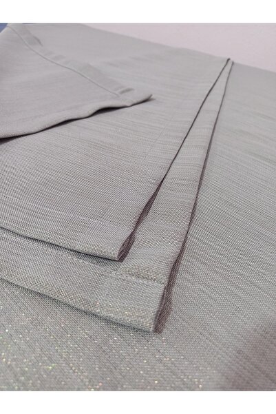 Zeren Home Keten Görünümlü Simli Dertsiz Runner 40x150