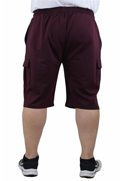 Starbattal Büyük Beden Komando Cep Penye Şort 23602 Murdum