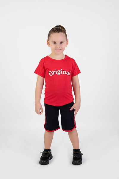 Harika KIDS Boy's Original Printed Basic Capri Suit Age 1-9