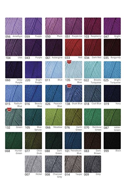 Ören Bayan Dora El Örgü Ipliği-999 Siyah