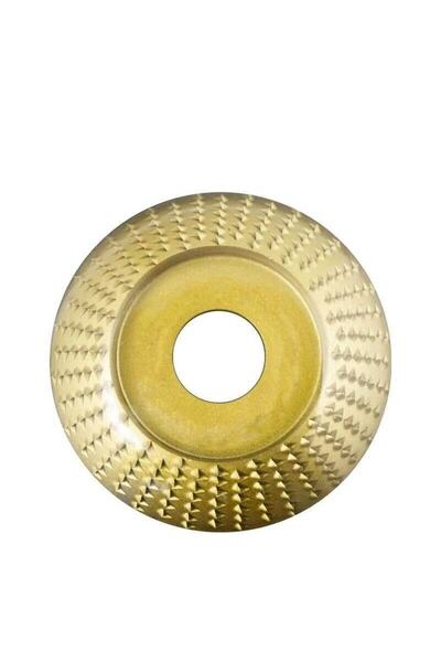 TROY Avuç Taşlama Için Ahşap Aşındırıcı Törpü Disk 84 Mm Yarı Küre