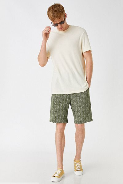 Koton Gemusterte Shorts