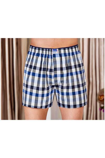 MORELOVE Berrak 1070, 5'li Paket Havlu Bel Kemer Poplin Boxer Short 1070