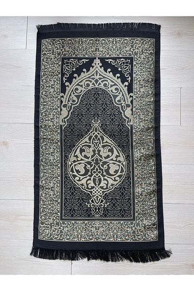 DuhaİslamiHediyelik Luxury Kaaba Set Prayer Rug Rosary Essence Quran Doom Box Home Concept