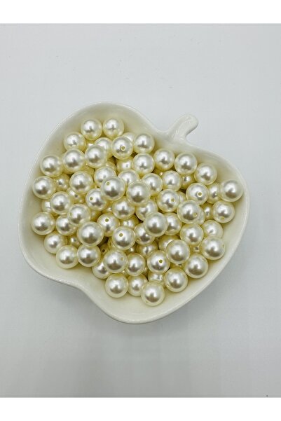 Egem aksesuar 100 قطعة خرز لؤلؤ عالي الجودة 12 ملم
