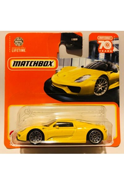 Matchbox Lifetime Serisi Porsche 918 Spyder 1:64 Ölçekli 77/100