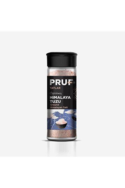 PRUF Himalaya Tuzu Öğütülmüş 110 gr Cam Şişe