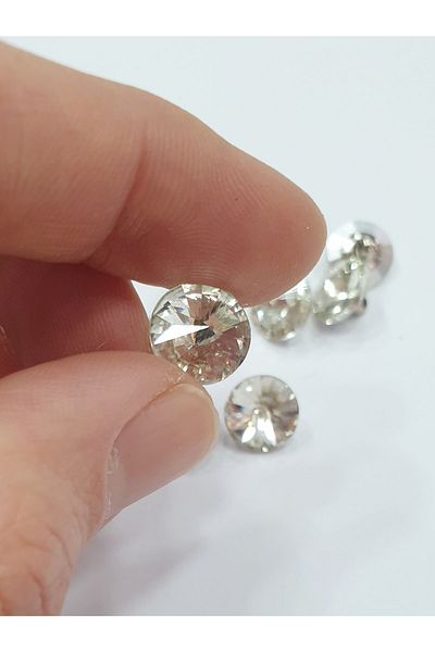 CRYSTALSHOP 10mm Crystal Rhinestone Button (100 AD)