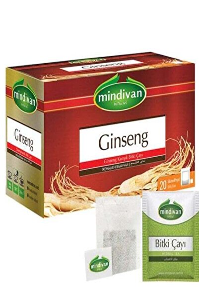Mindivan Ginseng Karışık Bitki Çayı 20 Li Süzen Poşet