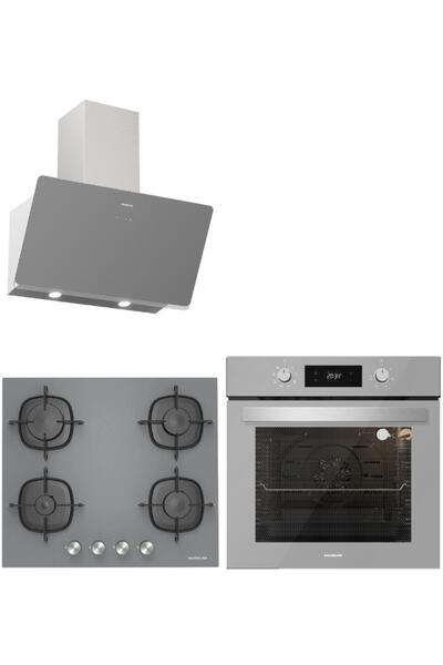 Silverline 3'lü Ankastre Set (bo6504s01-3457 Soho-cs5623s01)