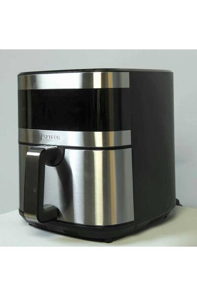 ARZTECH Airfryer Xxl 6.5 Lt Hediye 3 Şisli Çelik Izgara