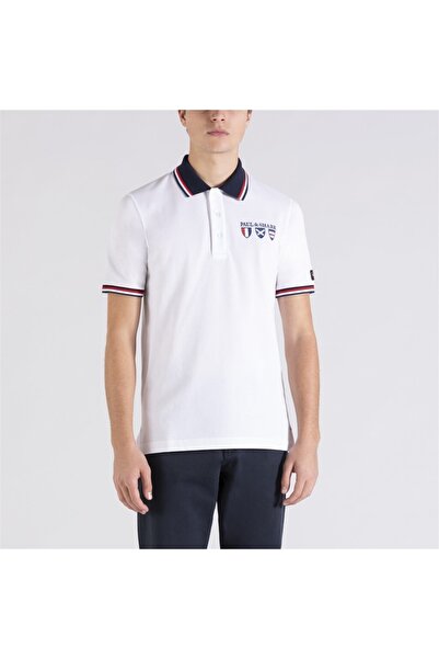 PAUL&SHARK Men's Knitted Polo Shirt C.wCotton