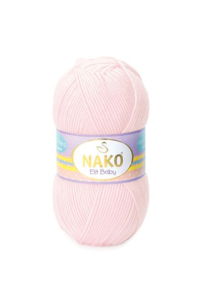 NAKO 5 Pieces Elite Baby Knitting Thread 100% Anti-pilling Premium Acrylic 250 m 100 gr Color Code 2892