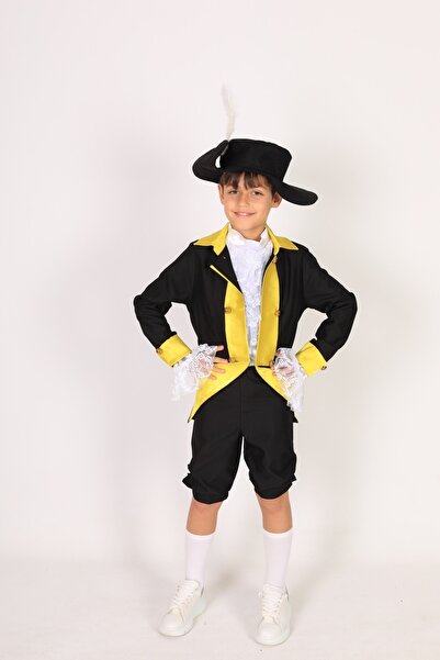 Annee Bakk Fransa Temalı Erkek Çocuk Kostümü, Rönesans Dönem Çocuk Kıyafeti