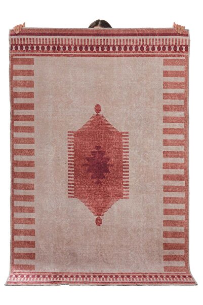 Kaşmir Halı Dekoratif Art Retro Toros Salon Mutfak Halısı Yolluk