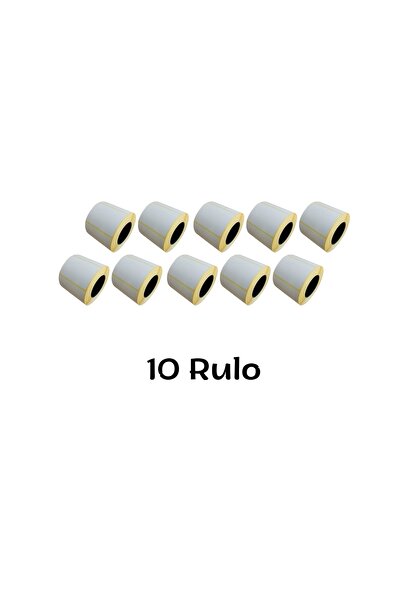 Özfiliz Mağaza Ekipmanları 40x58 Mm Lamine Termal Barkod Etiketi Yaıpışkanlı ...