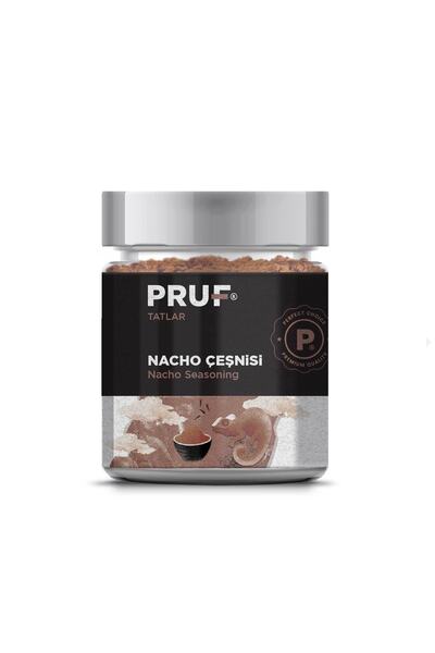 PRUF Nacho Baharatı / Nacho Çeşnisi / Nacho Seasoning 145 Gr. Sağlıklı Cam Ka...