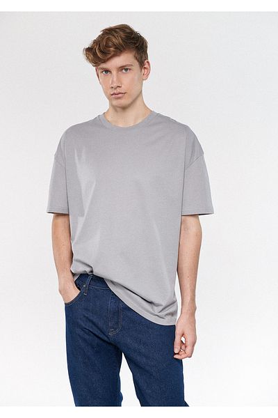 Mavi T-Shirt - Grau - Oversized