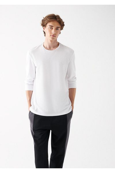 Mavi T-Shirt - Weiß - Regular Fit
