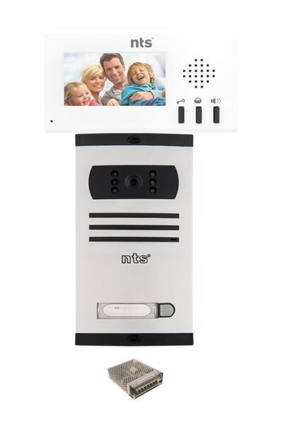 Nts Diafon Görüntülü Tek Daire Için Villa Kit Set Komple