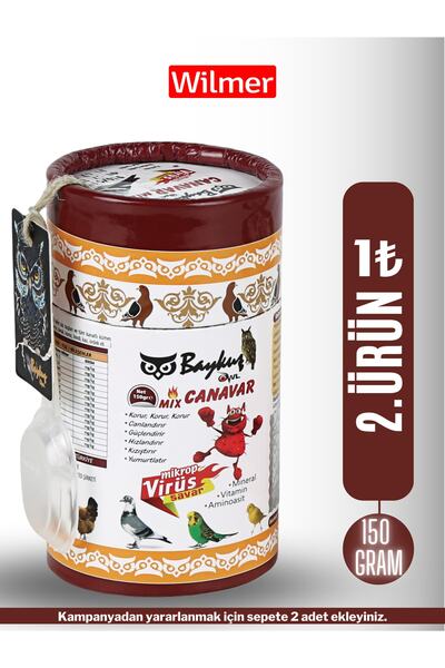 Wilmer Tüm Kuşlar Için Multivitamin Kür 150 Gram