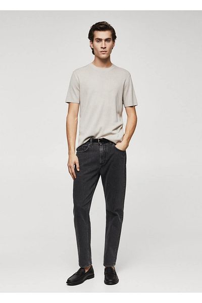 MANGO Man Πλεκτό T-Shirt