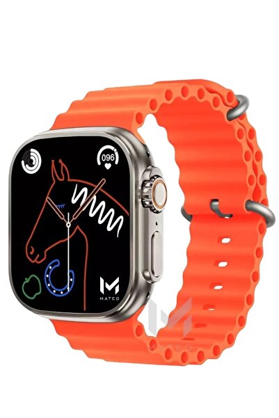 yNUTS Watch 8 Ultra 49mm 2.05 Inch Hd Ekran Ios Ve Android Uyumlu Vidali Çift...