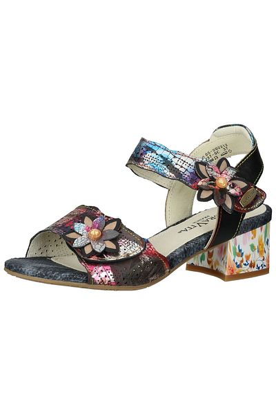 LAURA VITA Sandalette - Mehrfarbig - Blockabsatz