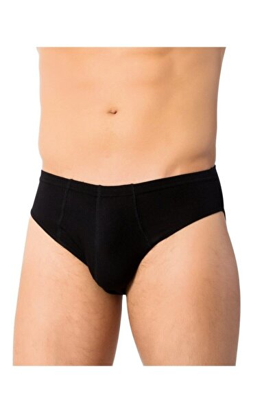 Bestin Ανδρικό μαύρο εσώρουχο μπαμπού slip 3920