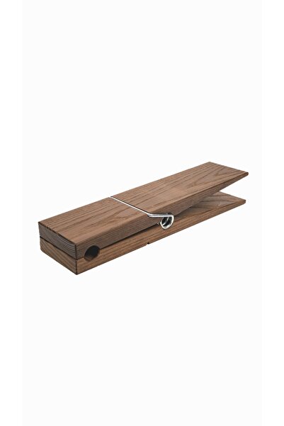 VEDO Ahşap Mandal - Thermowood Dişbudak - Banyo - Wc - Havlu